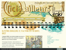 Tablet Screenshot of ici-ailleurs.net